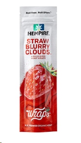 HEMPIRE HEMP WRAP STRAWBERRY CLOUDS (4s)