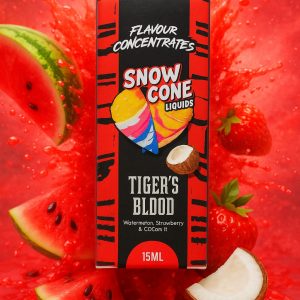 VR SNOW CONE SALT/MTL LONGFILL 30ML (TIGERS BLOOD)