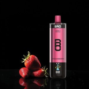 BRO HOOKAH 40K - DISPOSABLE HUBBLY BUBBLY (STRAWBE