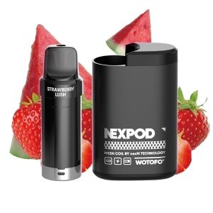 WOTOFO NEXPOD 50MG 5K KIT (STRAWBERRY LUSH 50MG)