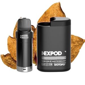 WOTOFO NEXPOD 50MG 5K KIT (CARAMEL TOBACCO 50MG)