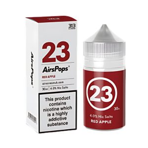 AIRSPOPS-23 RED APPLE 30ML-4%