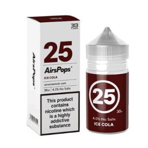 AIRSPOPS-25 ICE COLA 30ML-4%