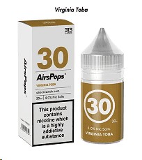 AIRSPOPS-30 VIRGINIA TOBA 30ML-4%