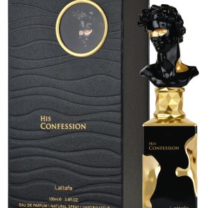 HIS CONFESSION (BLACK)  (MEN) BY LATTAFA 100ML