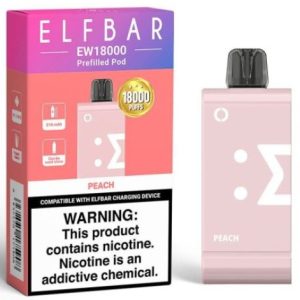 ELFBAR POD EW18000 PEACH