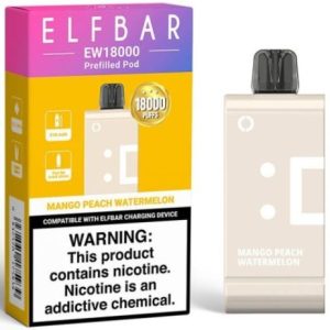ELFBAR POD EW18000 MANGO PEACH WATERMELON