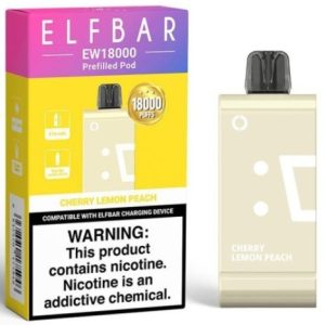 ELFBAR POD EW18000 CHERRY PEACH LEMON