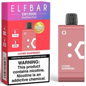 ELFBAR POD EW18000 LYCHEE RASPBERRY