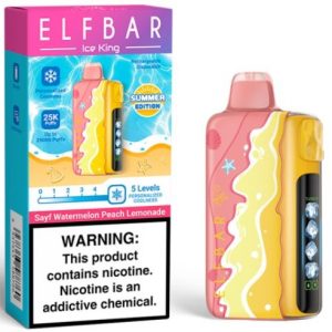 ELFBAR 25K ICE KING SAYF WATERMELON PEACH LEMONADE
