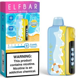 ELFBAR 25K ICE KING SAYF PINE PASSION POMEGRANATE