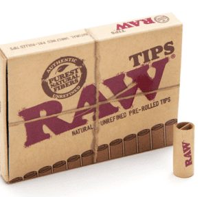 RAW TIPS PRE ROLLED (20s)