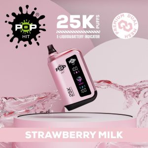 POP HIT 25K STRAWBERRY MILK