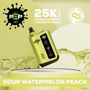POP HIT 25K SOUR WATERMELON PEACH