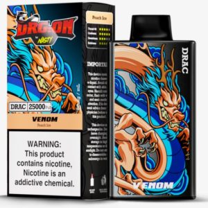 DRGON 25K VENOM PEACH ICE