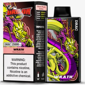 DRGON 25K WRATH CHERRY PEACH LEMON