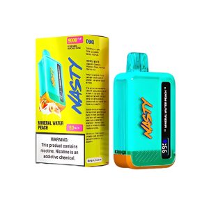 NASTY 9000 MINERAL WATER PEACH