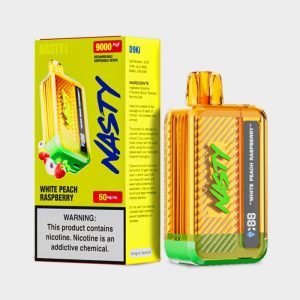 NASTY 9000 WHITE PEACH RASPBERRY