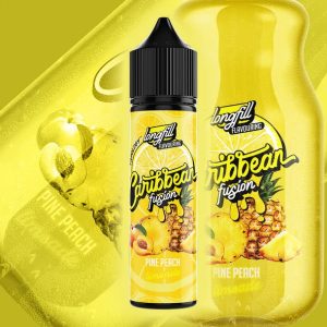 CARRIBEAN 60ML PINE PEACH LEMONADE LONG FILL