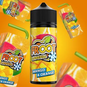 FROOT 120ML MANGO ORANGE LONG FILL