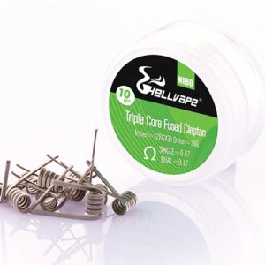 HELLVAPE PREBUILT TRI-CORE FUSED CLAPTON 1s (0.28)