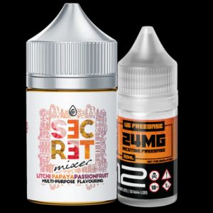 DISPO DROPS LITCHI PAPAYA PASSIONFRUIT SALT (50mg) COMBO 60ML