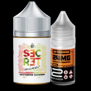 DISPO DROPS STRAWBERRY KIWI PEACH SALT (30mg) COMBO 60ML