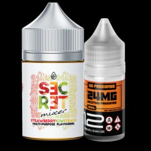 DISPO DROPS STRAWBERRY KIWI PEACH SALT (50mg) COMBO 60ML