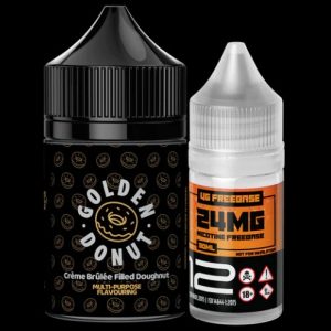 DISPO DROPS CREME BRULEE DONUT SALT (30mg) COMBO 60ML