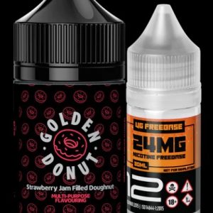 DISPO DROPS STRAWBERRY JAM SALT (30mg) COMBO 60ML