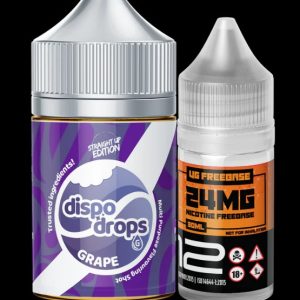 DISPO DROPS SU GRAPE SALT (30mg) COMBO 60ML