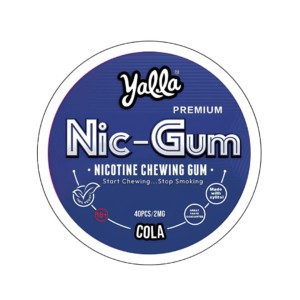 YALLA NIC GUM (COLA ICE)