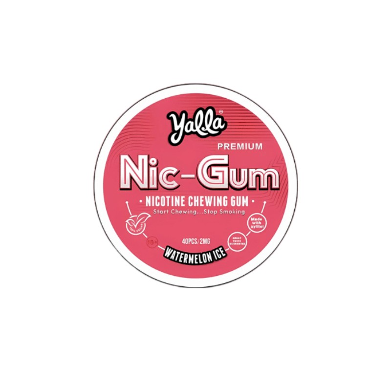 YALLA NIC GUM (WATERMELON ICE)