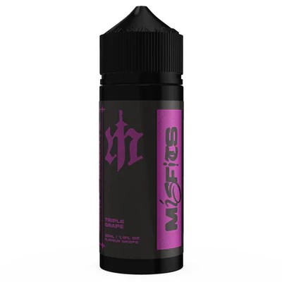 MISFITS FREEBASE LONGFILL DROPS 120ML (TRIPLE GRAPE)