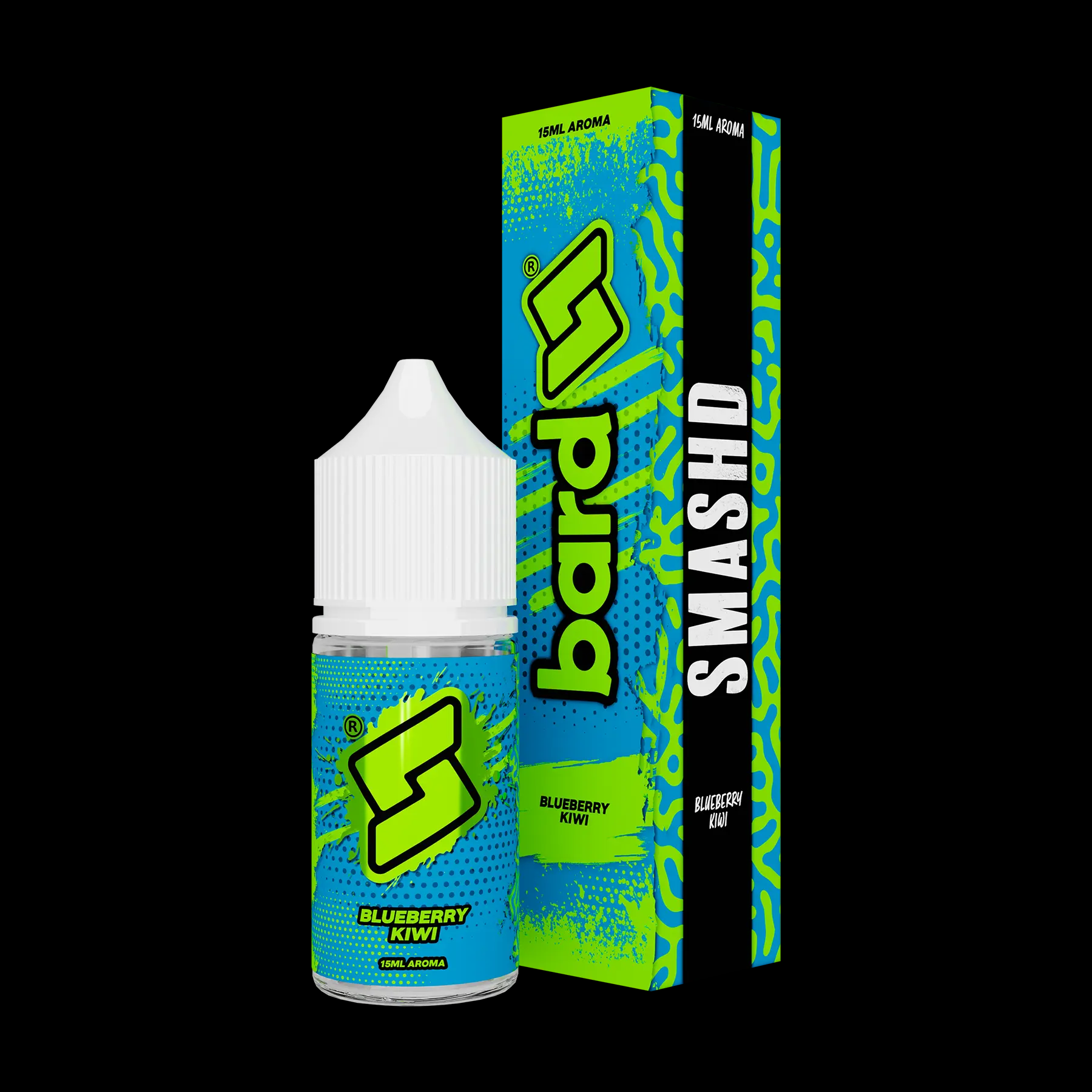 BARD X SMASHD SALT/MTL LONGFILL AROMA 30ML (BLUEBERRY KIWI)