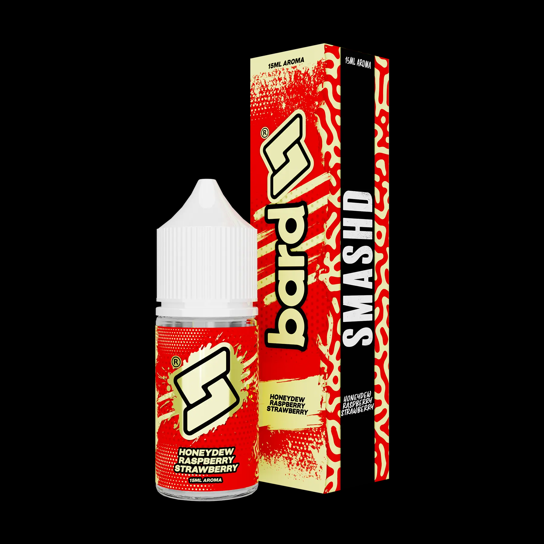 BARD X SMASHD SALT/MTL LONGFILL AROMA 30ML (HONEYDEW RASPBERRY STRAWBERRY)