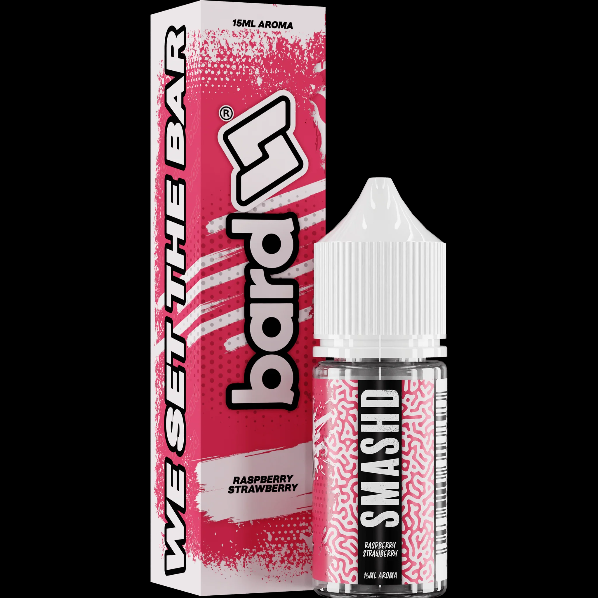 BARD X SMASHD SALT/MTL LONGFILL AROMA 30ML (RASPBERRY STRAWBERRY)
