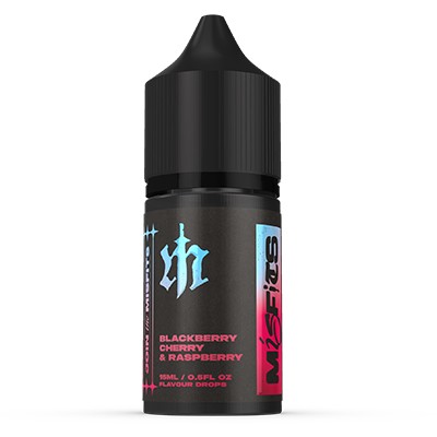 MISFITS SALT/MTL LONGFILL 30ML BLACKBERRY CHERRY RASPBERRY
