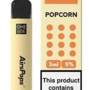 AIRSPOPS ONE USE 800 PUFF (5%) POPCORN