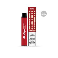 AIRSPOPS ONE USE 800 PUFF (5%) RED APPLE