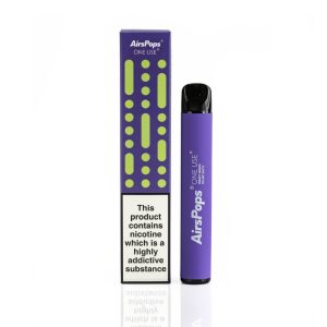 AIRSPOPS ONE USE 800 PUFF (5%) FREEZY GRAPE
