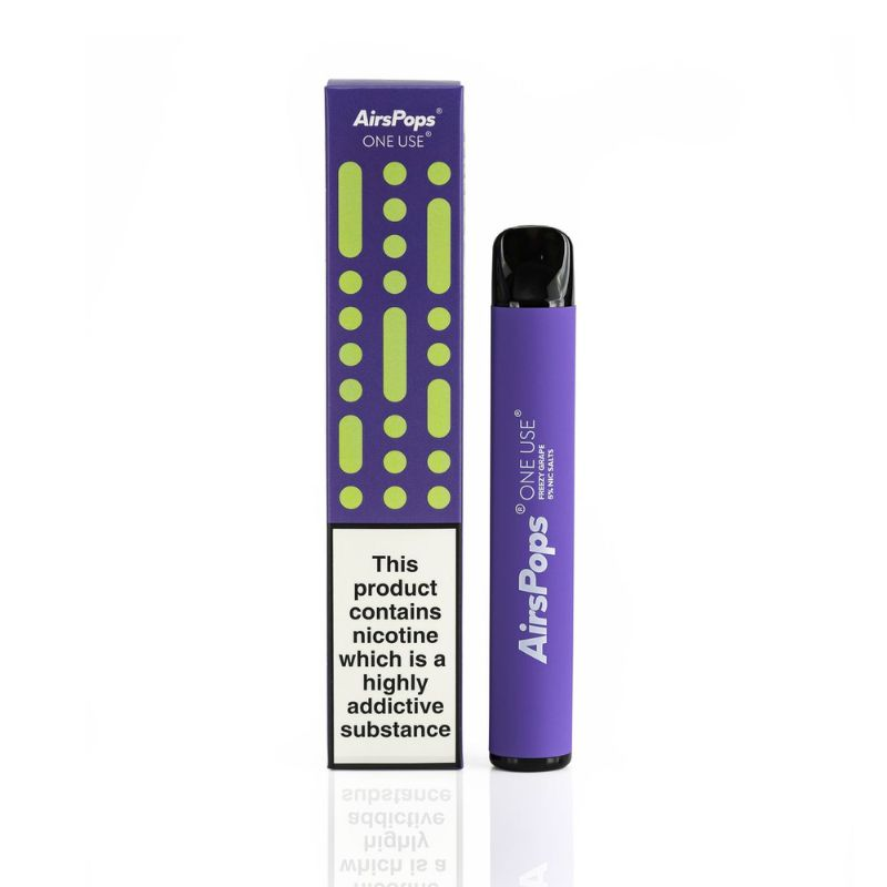 AIRSPOPS ONE USE 800 PUFF (5%) FREEZY GRAPE
