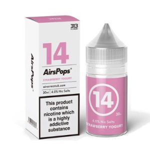 AIRSPOPS-14 STRAWBERRY YOGHURT 30ML-4%