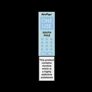 AIRSPOPS ONE USE 800 PUFF (5%) SOUTH POLE