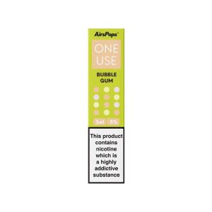 AIRSPOPS ONE USE 800 PUFF (5%) BUBBLEGUM
