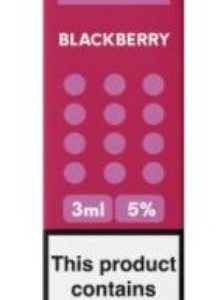AIRSPOPS ONE USE 800 PUFF (5%) BLACKBERRY