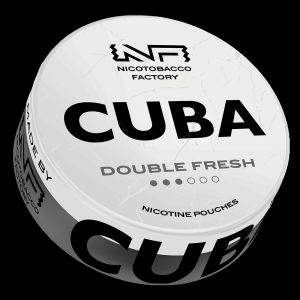 CUBA WHITE 16MG DOUBLE FRESH - SNUS