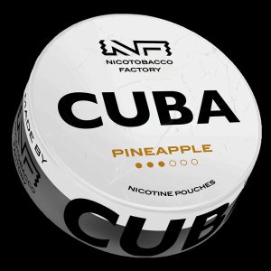 CUBA WHITE 16MG PINEAPPLE - SNUS