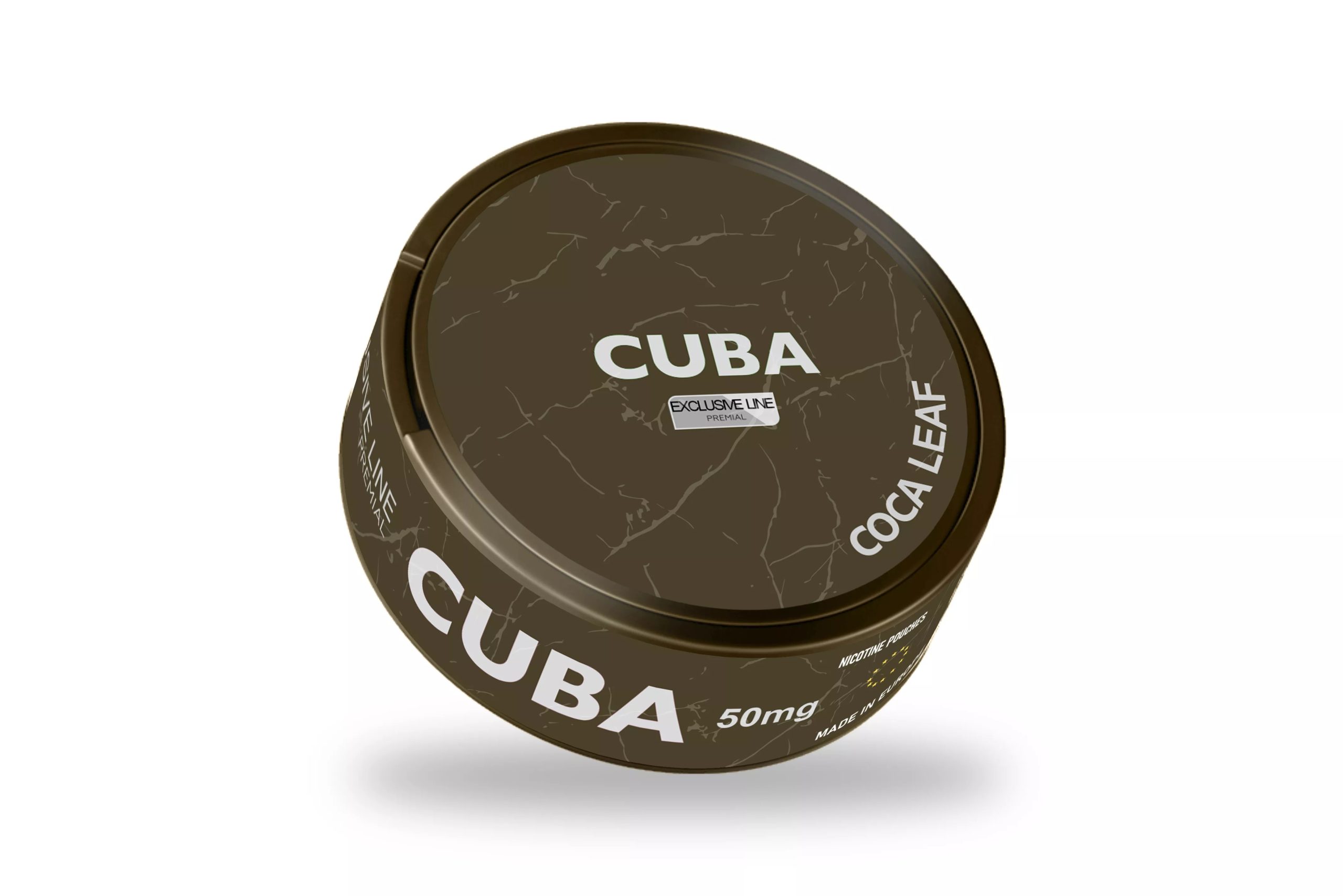 CUBA BLACK 43MG COCA LEAF - SNUS