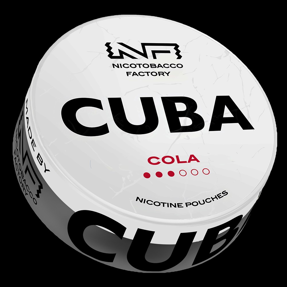 CUBA WHITE 16MG COLA - SNUS